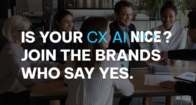 Is your CX AI NICE?